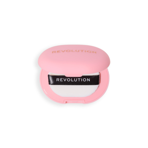 Makeup Revolution - Kompaktpuder + Haftgriff für Mobiltelefone Powder Pops - Rose