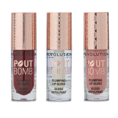 Revolution – Pout Bomb Plumping Lipgloss Trio