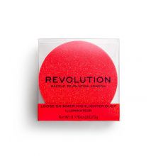 Revolution - *Precious Stone* - Metallisierter Puder Illuminator - Ruby Crush