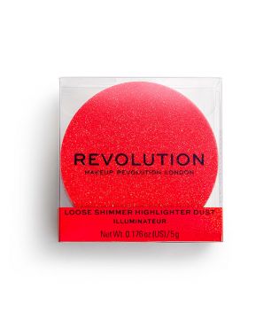 Revolution - *Precious Stone* - Metallisierter Puder Illuminator - Ruby Crush