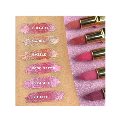 Revolution Pro - Diamond Lustre Lippenstift - Razzle