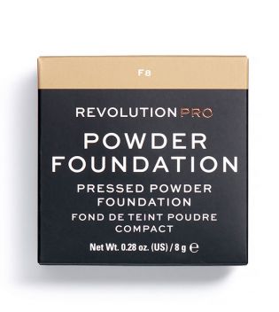 Revolution Pro - Pro Powder Foundation Grundierungspuder - F8