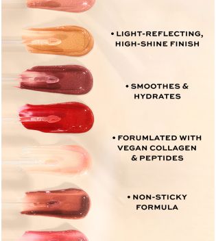 Revolution Pro – Lipgloss Vegan Collagen Peptide - Bombshell