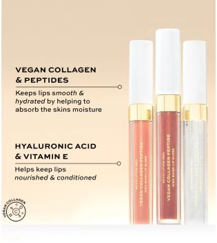 Revolution Pro – Lipgloss Vegan Collagen Peptide - Cherie