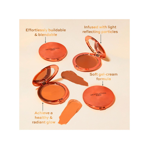 Revolution Pro - *Glow Edit*  – Creme-Bronzer - Medium Bronze
