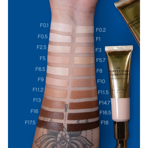 Revolution Pro - CC Cream Perfecting Foundation SPF 30 - F13