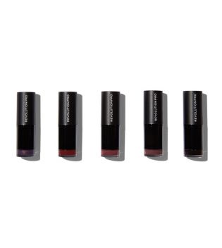Revolution Pro - 5 Lippenstift Collection - Matte Noir