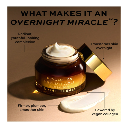 Revolution Pro - Kollagen-Nachtcreme Miracle Firming