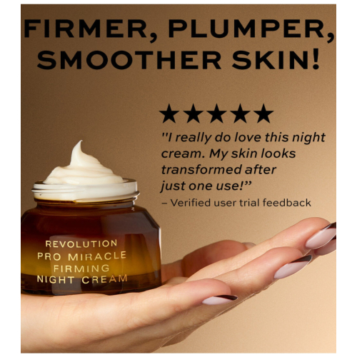 Revolution Pro - Kollagen-Nachtcreme Miracle Firming