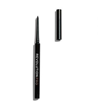 Revolution Pro - Ultra Fine Gel Pencil Eyeliner - Blackest Black