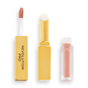 Revolution Pro – Duo aus flüssigem Lippenstift und Balsam Supreme Stay 24HR - Cashmere