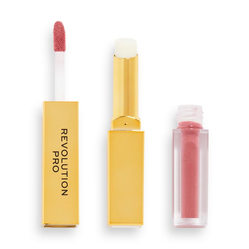 Revolution Pro – Duo aus flüssigem Lippenstift und Balsam Supreme Stay 24HR - Velvet