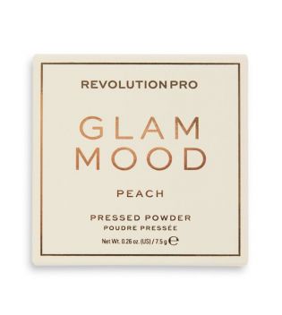 Revolution Pro - *Glam Mood* - Gepresster Puder - Peach