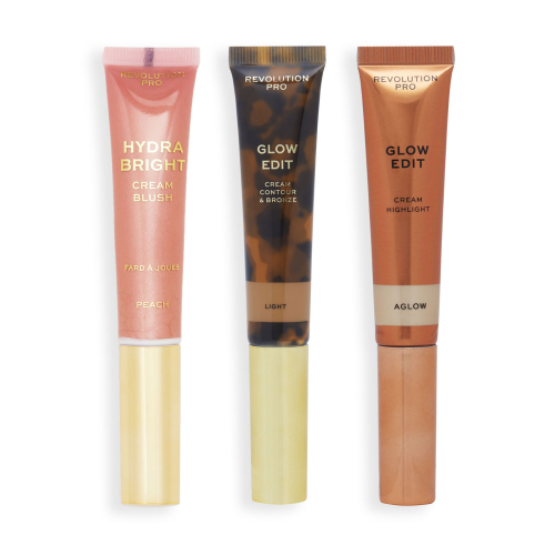 Revolution Pro - *Glow Edit* – Set Cream Wand Trio - Light
