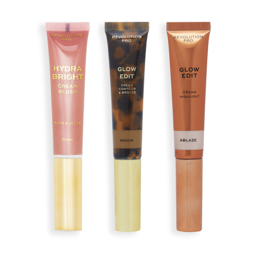 Revolution Pro - *Glow Edit* – Set Cream Wand Trio - Medium