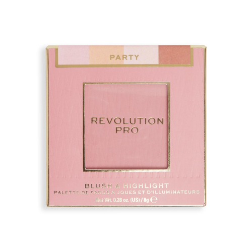 Revolution Pro - *Iconic* – Rouge- und Highlighter-Palette Party