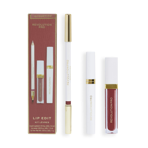 Revolution Pro - *Iconic* – Lippenset Lip Edit - Seduction