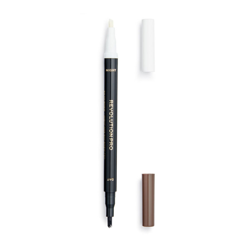 Revolution Pro - 24Hr Brow Serum and Eyebrow Pencil - Warm Brown