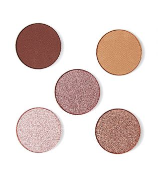 Revolution Pro - 5 Magnetic Refill Eyeshadow Pack - Neutral Ground