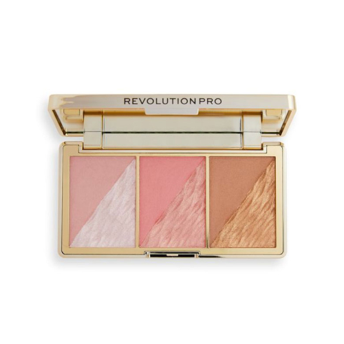 Revolution Pro - Crystal Luxe Gesichtspalette - Peach Royale
