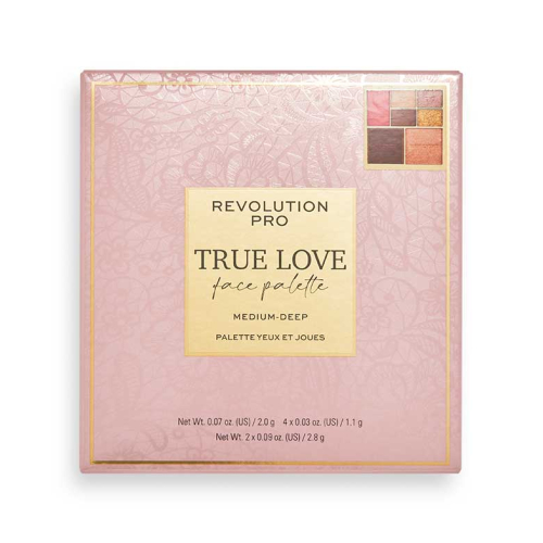 Revolution Pro – Gesichtspalette True Love – Medium-Deep