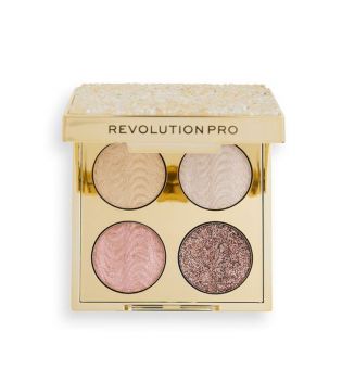 Revolution Pro – Lidschatten-Palette Ultimate Eye Look - Gold Crystal