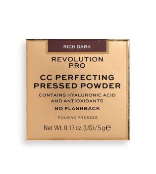 Revolution Pro - CC Perfecting Kompaktpuder - Rich Dark