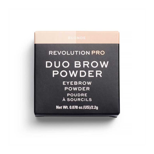 Revolution Pro - Duo Eyebrow Powder - Blonde