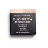 Revolution Pro - Duo Eyebrow Powder - Taupe