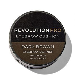 Revolution Pro - Augenbrauentönung Cushion - Dark Brown