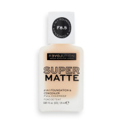 Revolution Relove - Super Matte Foundation - F8.5