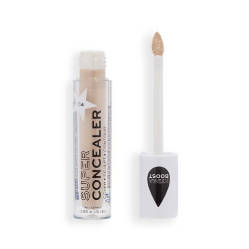 Revolution Relove  – Flüssiger Concealer Super Concealer Radiant Matte - C4