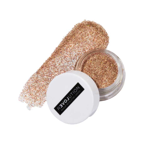 Revolution Relove - *Euphoric* - Mehrzweck schillernder loser Glitter - Gold Star