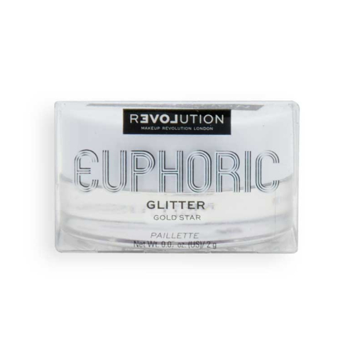 Revolution Relove - *Euphoric* - Mehrzweck schillernder loser Glitter - Gold Star