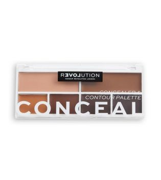 Revolution Relove - Concealer-Palette Conceal Me - Dark
