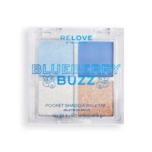 Revolution Relove – Lidschattenpalette im Taschenformat – Blueberry Buzz