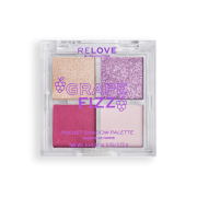 Revolution Relove – Lidschatten-Palette im Taschenformat – Grape Frizz