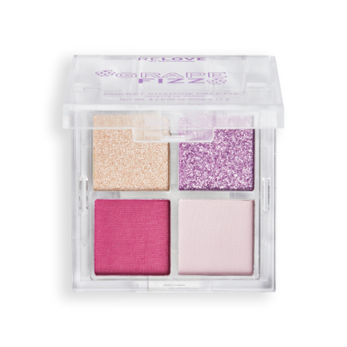 Revolution Relove – Lidschatten-Palette im Taschenformat – Grape Frizz