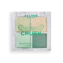 Revolution Relove – Lidschattenpalette im Taschenformat – Kiwi Crush