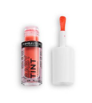 Revolution Relove - Lippen- und Wangentönung Baby Tint - Coral