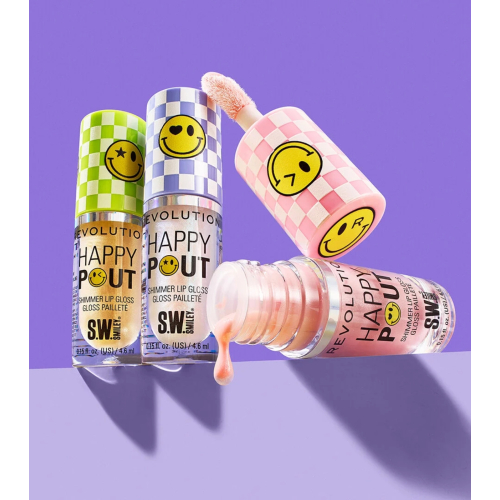 Revolution - *S.W.Smiley* - Lipgloss Happy Pout - Pink Bliss
