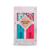 Revolution - Lipgloss-Set Maxi Plump Lip Duo - Maxi Plump Cool As Ice +  Maxi Plump Hot As Chilli