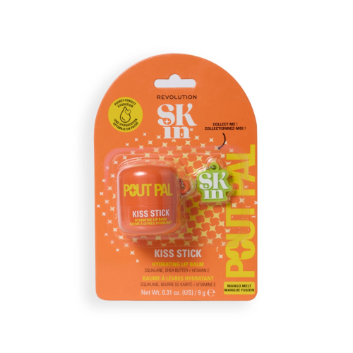 Revolution Skin - Lippenbalsam Pout Pal Kiss Stick - Mango