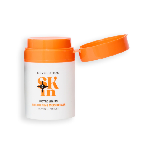 Revolution Skin - *Be Bright* - Aufhellende Gesichtscreme mit Vitamin C und Peptiden Lustre Lights