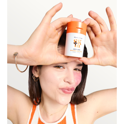 Revolution Skin - *Be Bright* - Aufhellende Gesichtscreme mit Vitamin C und Peptiden Lustre Lights