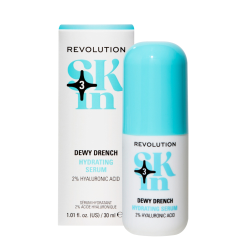 Revolution Skin - *Happy Hidrate* – Feuchtigkeitsspendendes Gesichtsserum 2 % Hyaluronsäure Dewy Drench