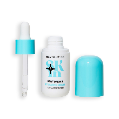 Revolution Skin - *Happy Hidrate* – Feuchtigkeitsspendendes Gesichtsserum 2 % Hyaluronsäure Dewy Drench