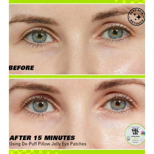 Revolution Skin – Hydrogel-Augenpads mit Hyaluronsäure Jelly De-Puff Pillow
