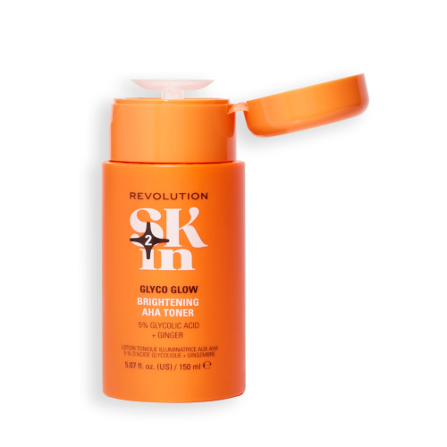 Revolution Skin - *Be Bright* – Gesichtswasser mit 5 % Glykolsäure und Ingwer AHA Glyco Glow