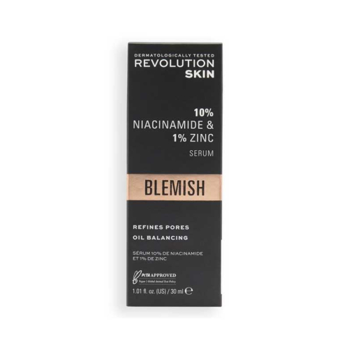 Revolution Skincare - *Blemish* - Porenverkleinerndes Serum 10 % Niacinamid + 1 % Zink - 30 ml